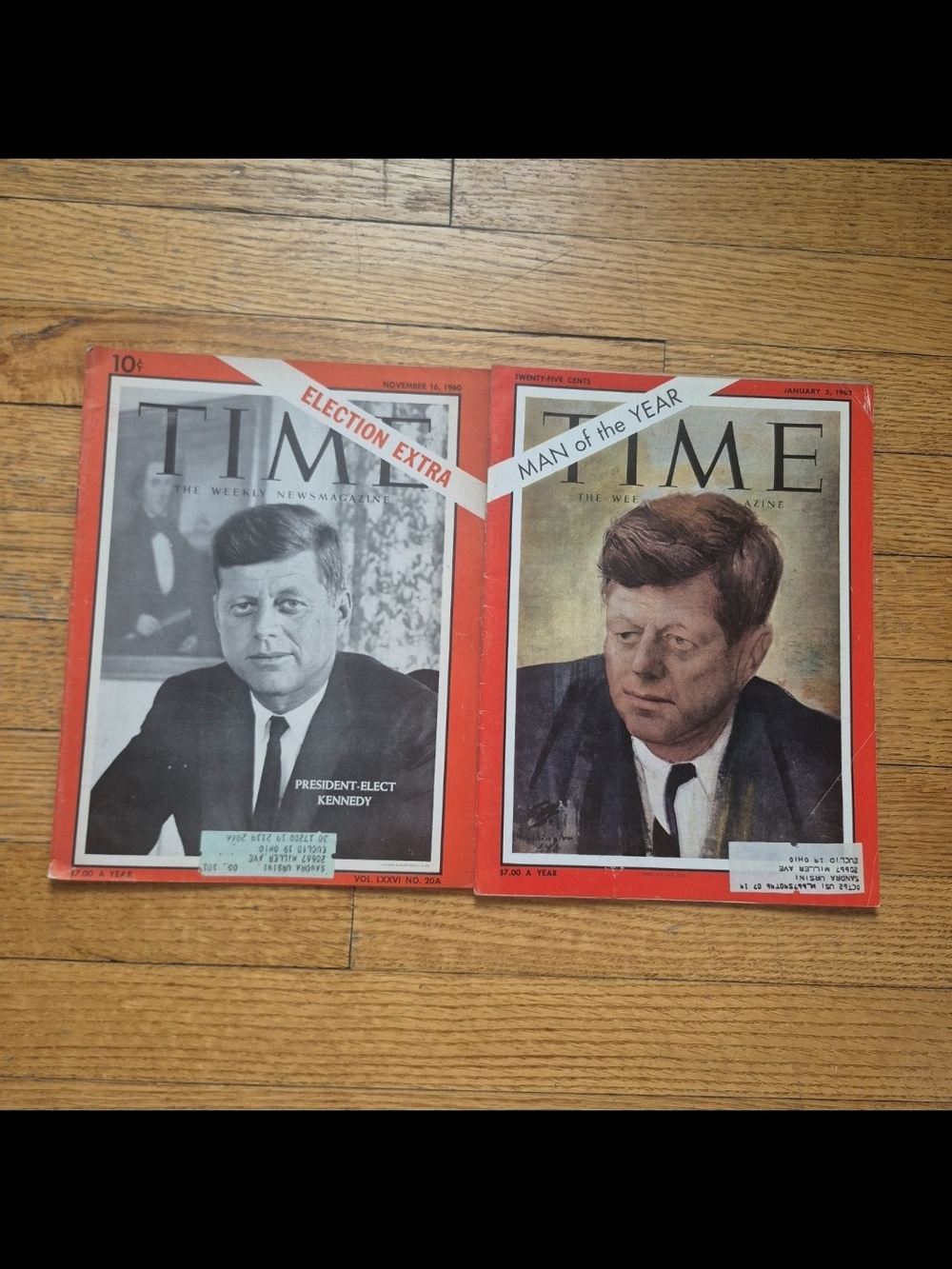 Time Magazine Featuring JFK - Picture 3 of 6